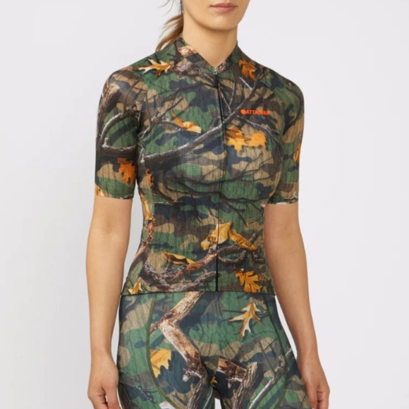 Womens ATQ-X Camo Kit × 1 BNWT Cycling Kit Set - Picture 1 of 3